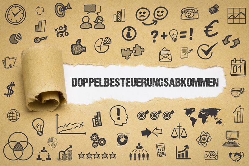 © magele-picture - stock.adobe.com Foto: Schriftzug Doppelbesteuerungsabkommen